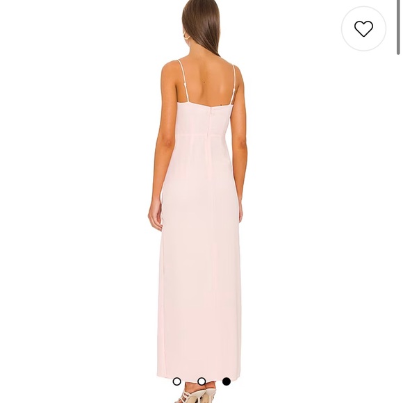 Revolve Superdown Addison maxi dress in blush - Picture 3 of 5